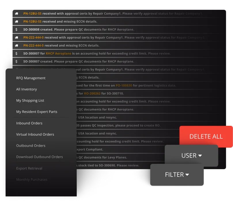 InfoTrader team dashboard